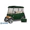 Eevelle Greenline 2 Passenger Drivable Golf Cart Enclosure - Torrey Green GLEG02 - alternate 1